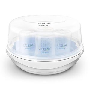 Philips AVENT Microwave Steam Sterilizer for Baby Bottles, Pacifiers, Cups and More