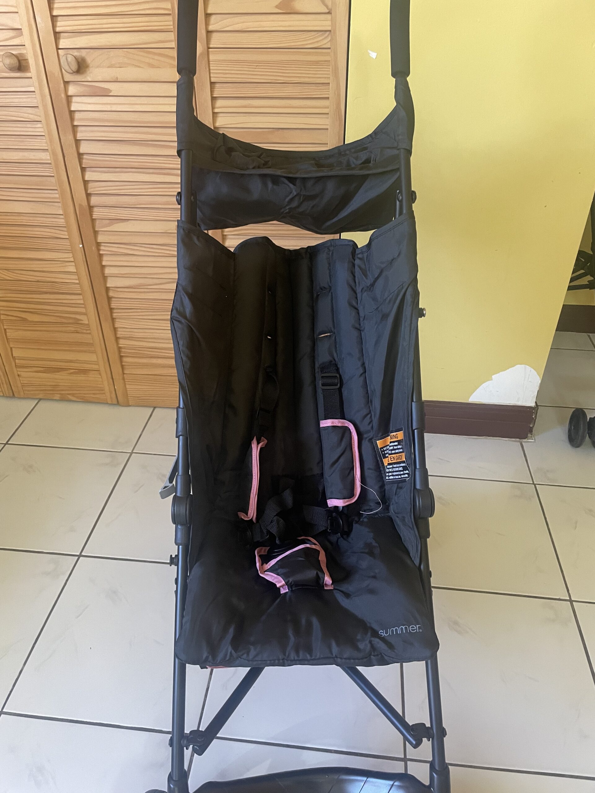 Summer Infant 3Dmini Convenience Stroller, Blue/Black – Lightweight Infant Stroller with Compact Fold, Multi-Position Recline, Canopy Pop Out Sun Visor and More Umbrella for Travel - Image 5