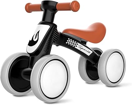 Baby Balance Bike Toys for 1 Year Old Boy Gifts, 10-36 Month Toddler Balance Bike, No Pedal 4 Silence Wheels & Soft Seat Pre-School First Riding Toys, 1st Birthday Gifts