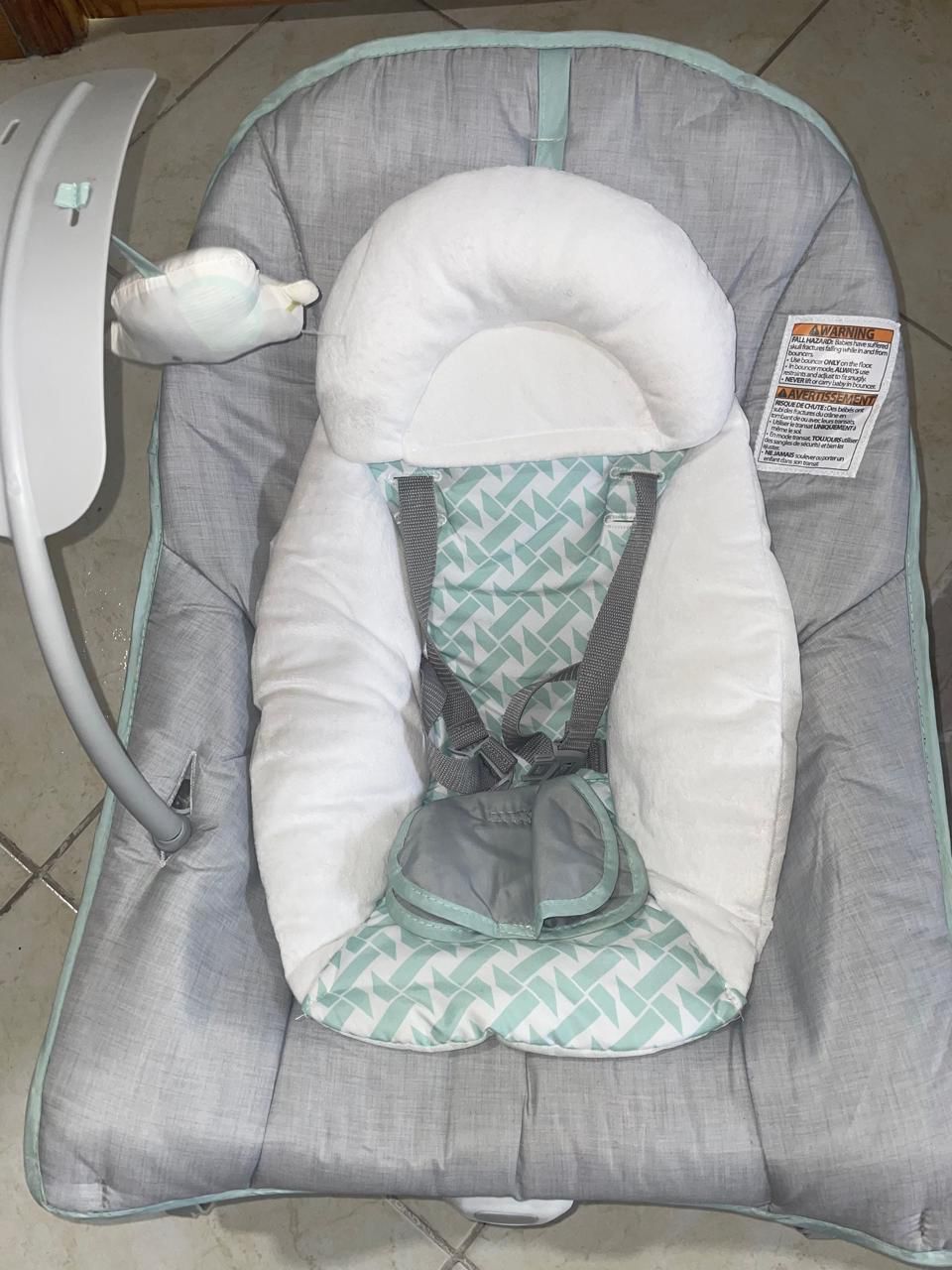 Ingenuity Keep Cozy 3-in-1 Grow with Me Vibrating Baby Bouncer, Seat & Infant to Toddler Rocker, Vibrations & -Toy Bar, 0-30 Months Up to 40 lbs - Image 2