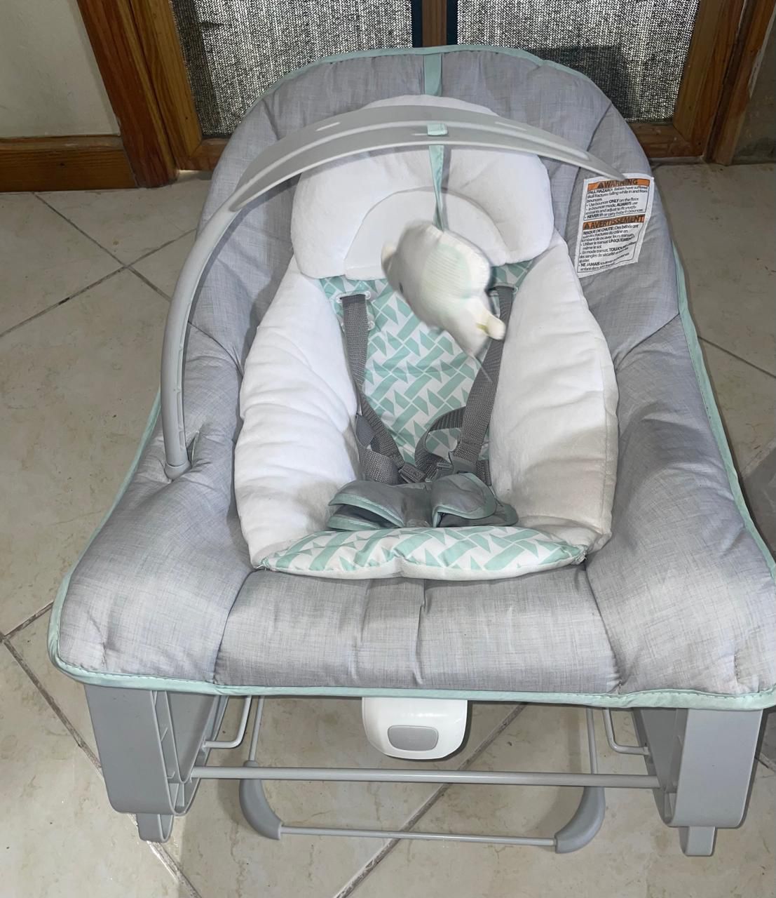 Ingenuity Keep Cozy 3-in-1 Grow with Me Vibrating Baby Bouncer, Seat & Infant to Toddler Rocker, Vibrations & -Toy Bar, 0-30 Months Up to 40 lbs - Image 3