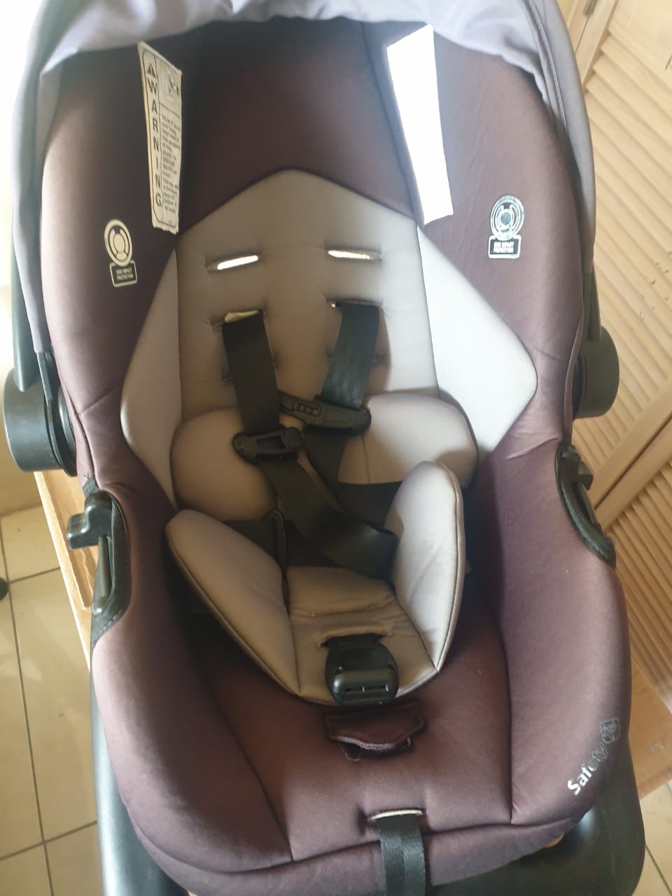 Safety 1st Smooth Ride Travel System Stroller and Car Seat OnBoard™ FLX - Efficient Infant Car Seat Stroller and Infant Car Seat and Stroller Combo, Monument - Image 5