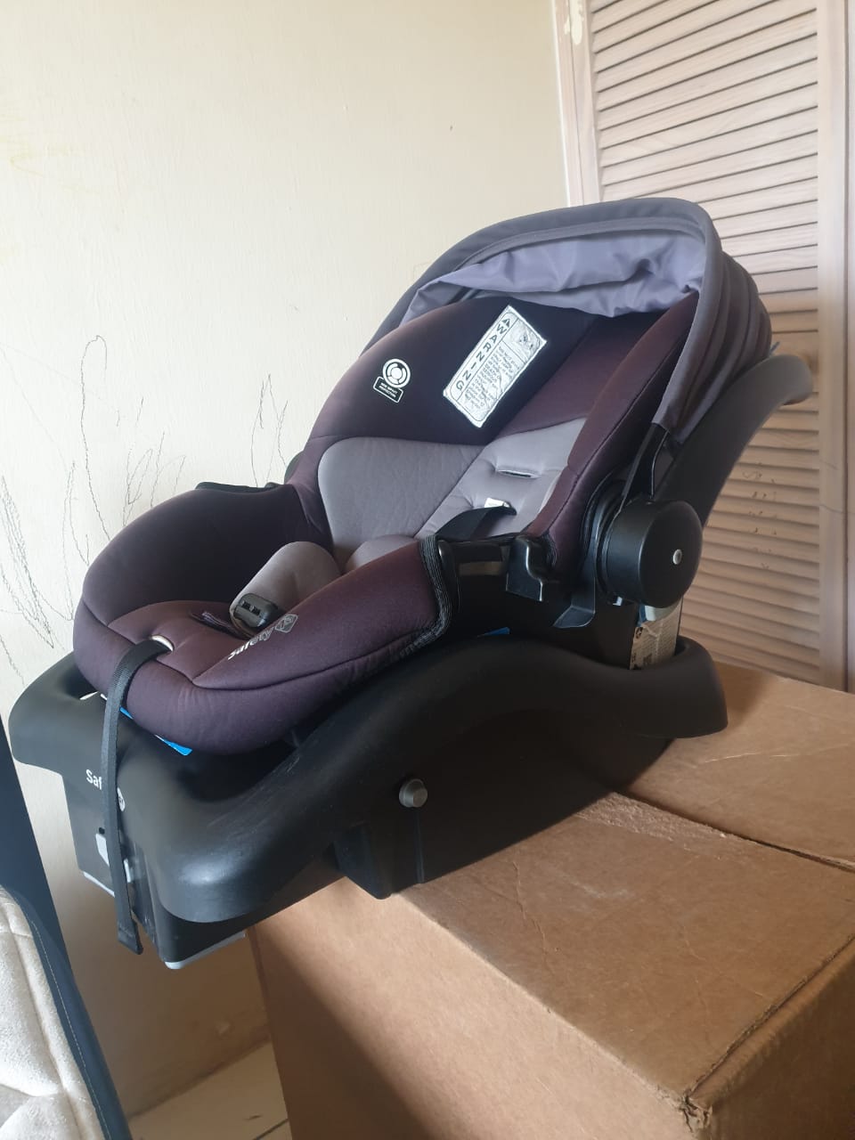 Safety 1st Smooth Ride Travel System Stroller and Car Seat OnBoard™ FLX - Efficient Infant Car Seat Stroller and Infant Car Seat and Stroller Combo, Monument - Image 4