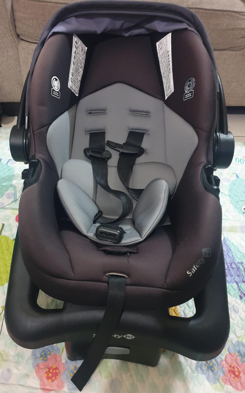 Safety 1st Smooth Ride Travel System Stroller and Car Seat OnBoard™ FLX - Efficient Infant Car Seat Stroller and Infant Car Seat and Stroller Combo, Monument - Image 3