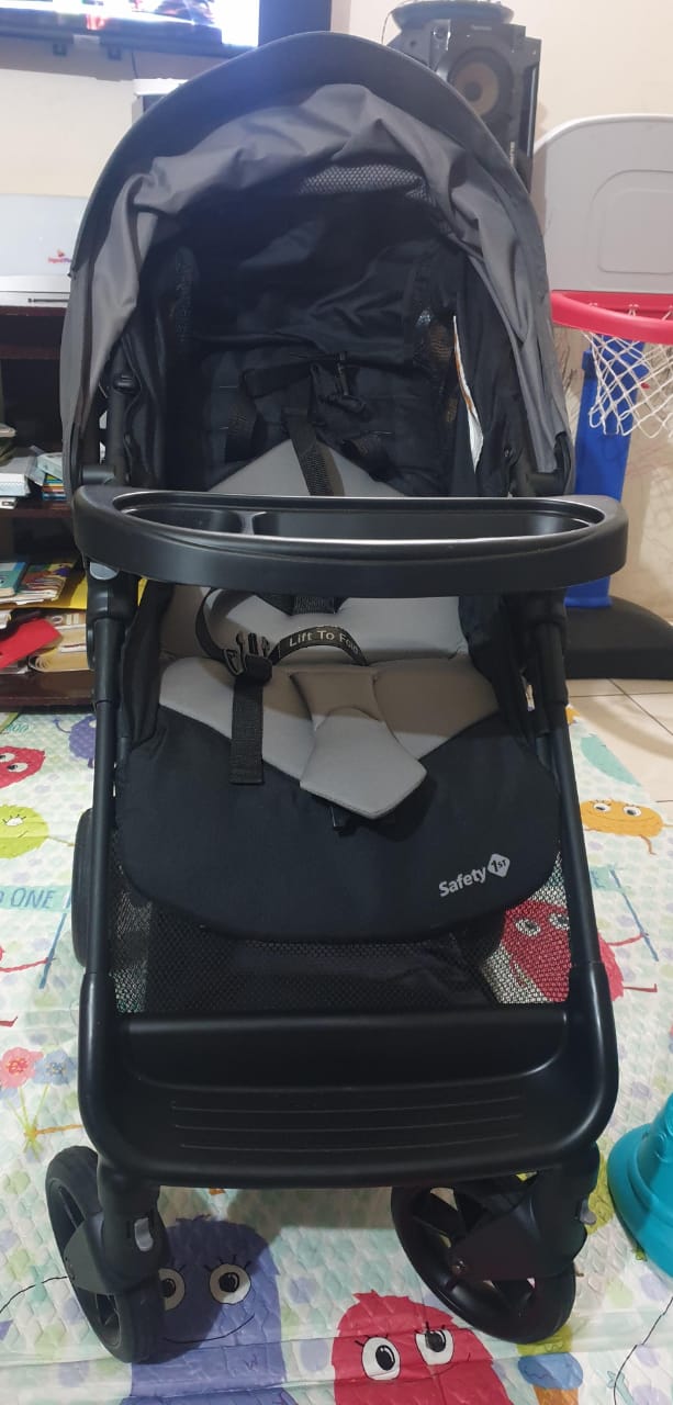 Safety 1st Smooth Ride Travel System Stroller and Car Seat OnBoard™ FLX - Efficient Infant Car Seat Stroller and Infant Car Seat and Stroller Combo, Monument - Image 8