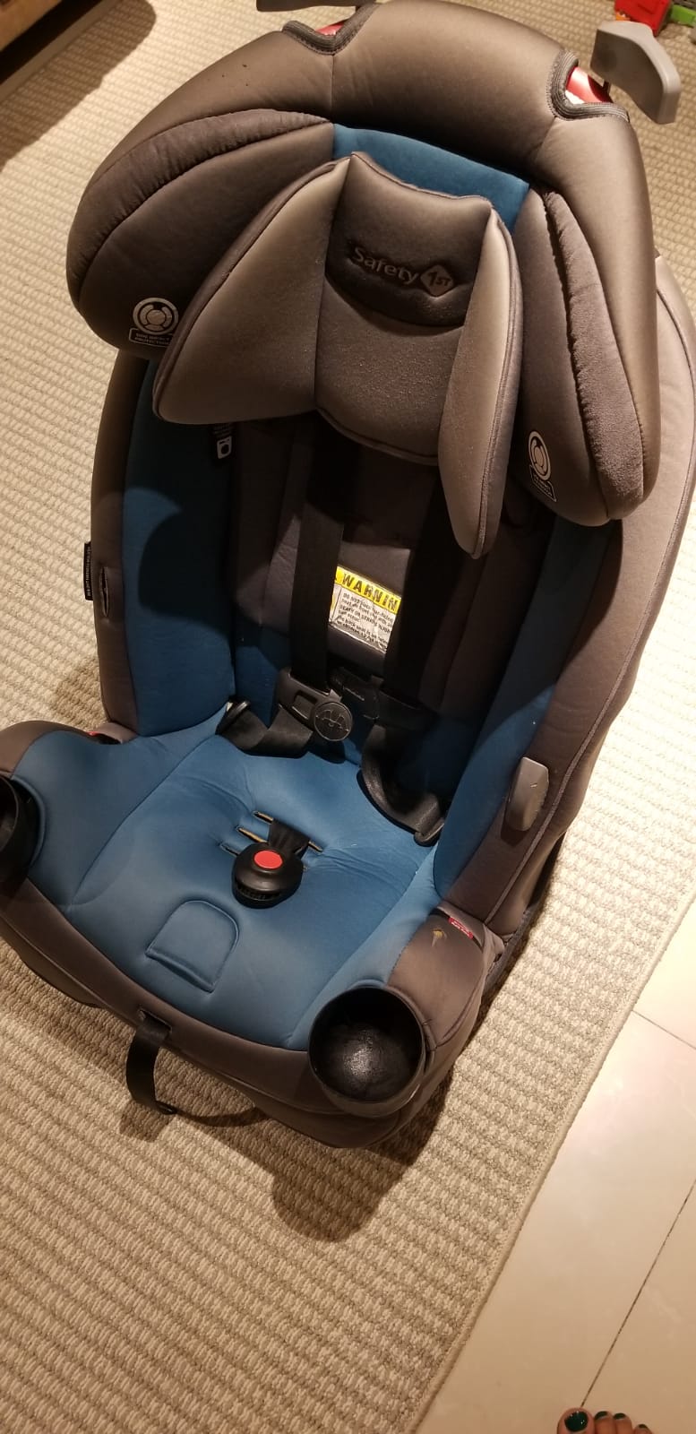 Safety 1st Grow and Go All-in-One Convertible Car Seat, Rear Facing Car Seat 5-40 lbs, Forward Facing Car 30–65 lbs, High Back Booster Seat 40-100 lbs - Image 5