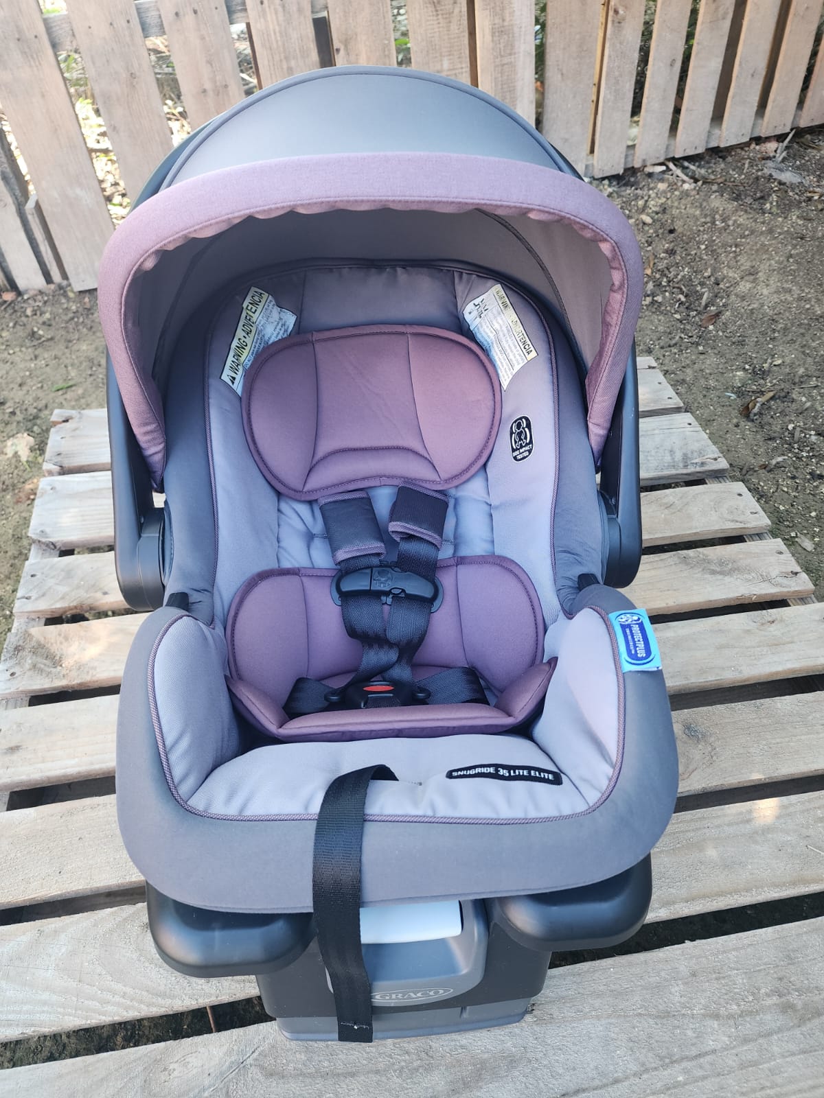 Graco Modes Nest Travel System, Includes Baby Stroller with Height Adjustable Reversible Seat, Pram Mode, Lightweight Aluminum Frame and SnugRide 35 Lite Elite Infant Car Seat, Norah - Image 2