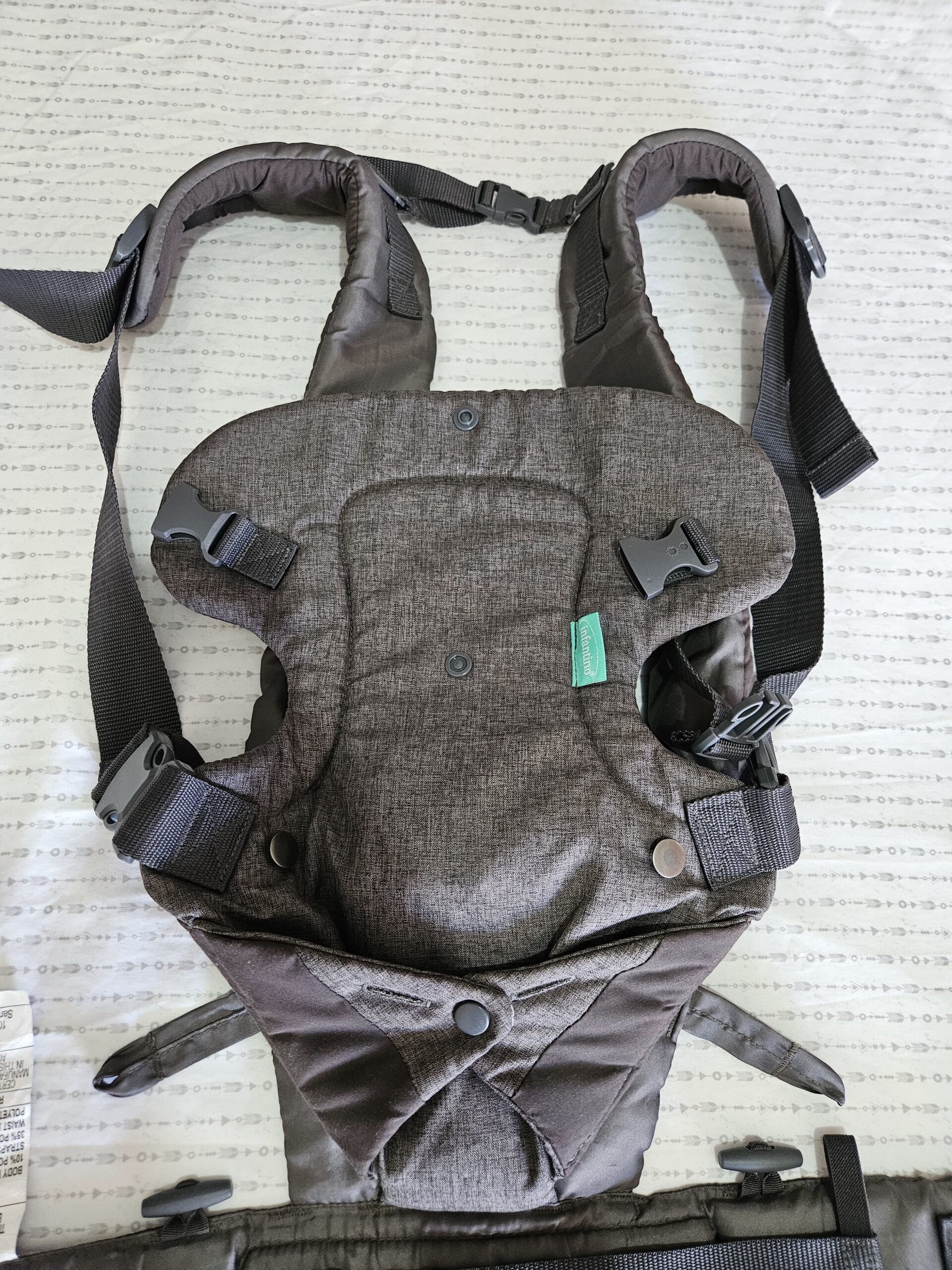 Infantino Flip Advanced 4-in-1 Carrier - Ergonomic, convertible, face-in and face-out front and back carry for newborns and older babies 8-32 lbs - Image 3