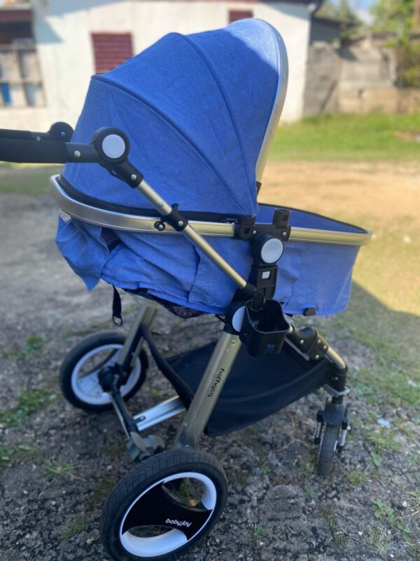 thumbnail image 2 of BABY JOY 2 In 1 Convertible Baby Stroller With Brunei 2 of 12