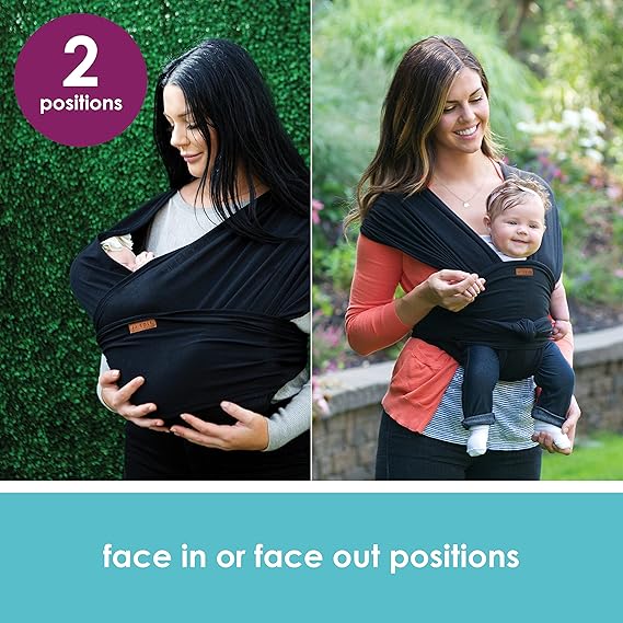 JJ Cole Agility Flex Stretch Baby Carrier – Infant Carrier to Toddler Carrier – 1 Size fits Most Parents – Women 6-20 and Men XS-2X - Image 2