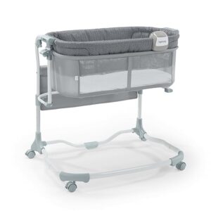 Ingenuity Dream & Grow Bedside Baby Bassinet with AirLoom Mattress, for Ages 0-12 Months