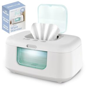 Jool Baby TinyBums Baby Wipe Warmer & Dispenser with LED Changing Light & On/Off Switch