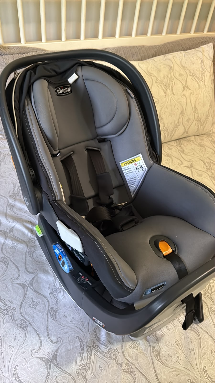 Fit2 Adapt Infant & Toddler Car Seat, Chicco Bravo Quick Fold Stroller Combo - Image 4