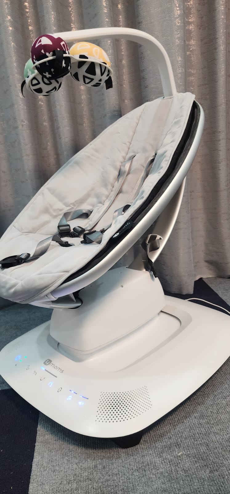 4moms MamaRoo Multi-Motion Baby Swing, Bluetooth Enabled with 5 Unique Motions - Image 2