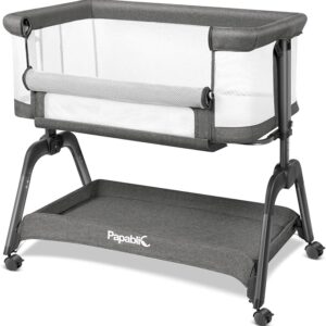 Papablic Baby Bassinet Bedside Sleeper